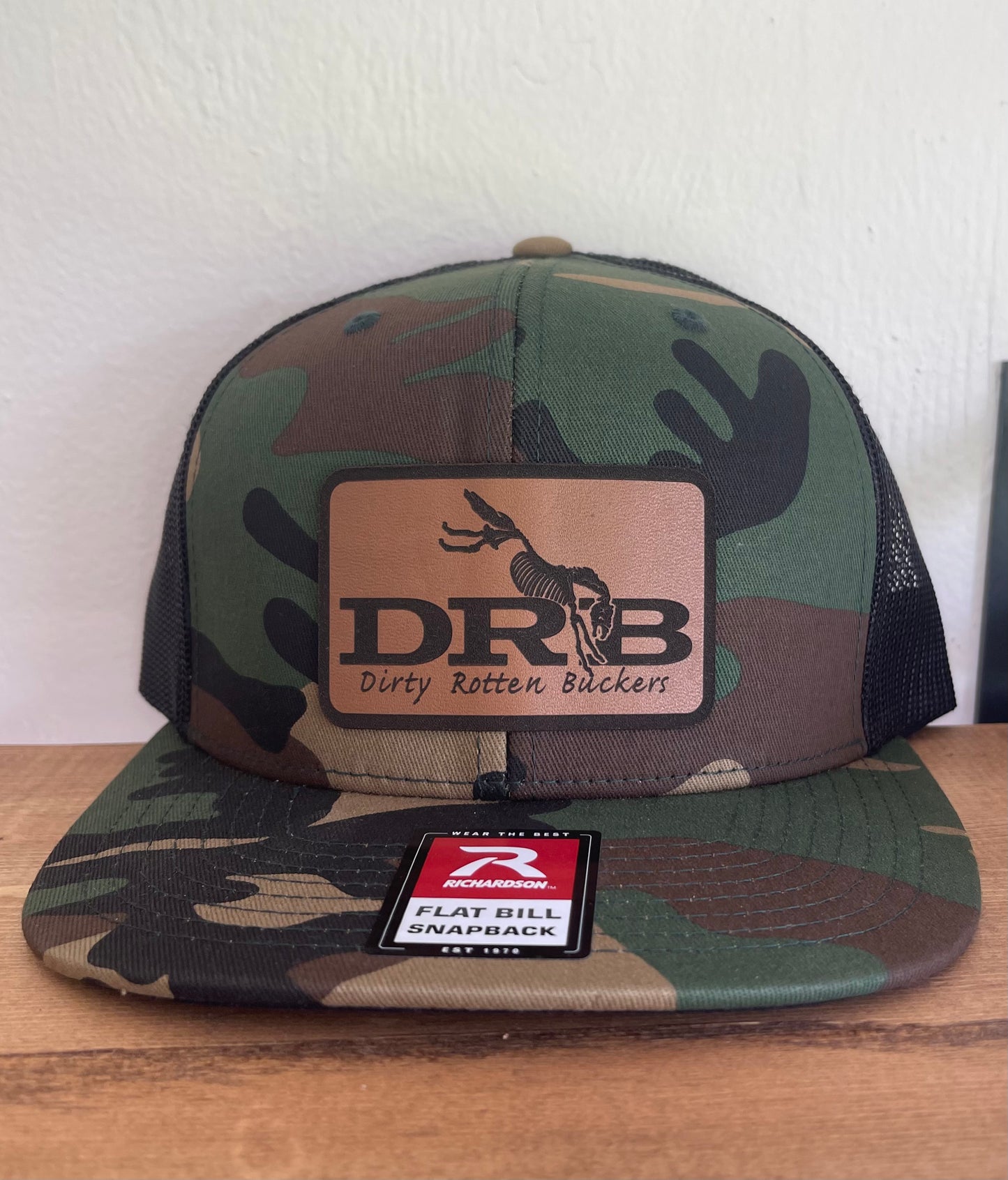 DRB Misc. Leather Patch Hats